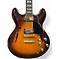 Vintage 1980s Yamaha SA2000 3 Color Sunburst Hollow Body Electric Guitar