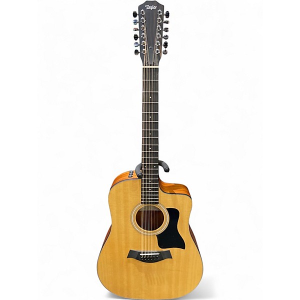 Used Taylor 150CE Natural 12 String Acoustic Electric Guitar