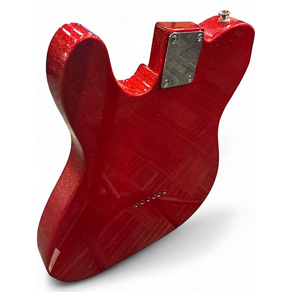 Used 2021 Squier Vintage Modified Telecaster Custom Red Solid Body Electric Guitar