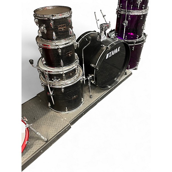 Used TAMA 5 Piece Imperialstar Black Drum Kit