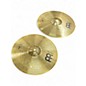 Used MEINL 14in HCS Hi Hat Pair Cymbal