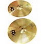 Used MEINL 14in HCS Hi Hat Pair Cymbal