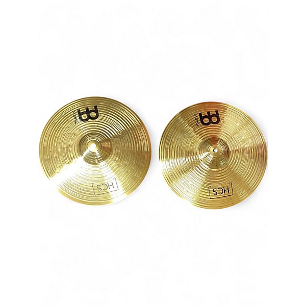 Used MEINL 14in HCS Hi Hat Pair Cymbal