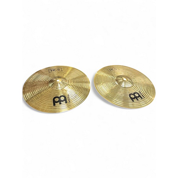 Used MEINL 14in HCS Hi Hat Pair Cymbal