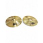 Used MEINL 14in HCS Hi Hat Pair Cymbal