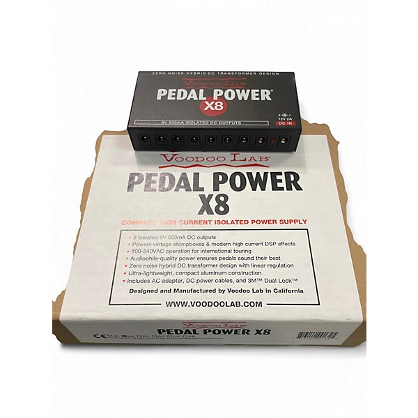 Used Voodoo Lab pedal power x8 Power Supply