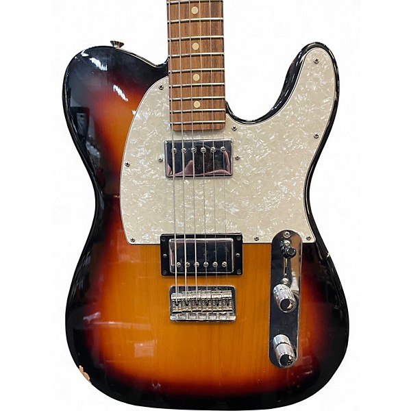 Used Fender Player Telecaster HH Sunburst Solid Body Electric Guitar