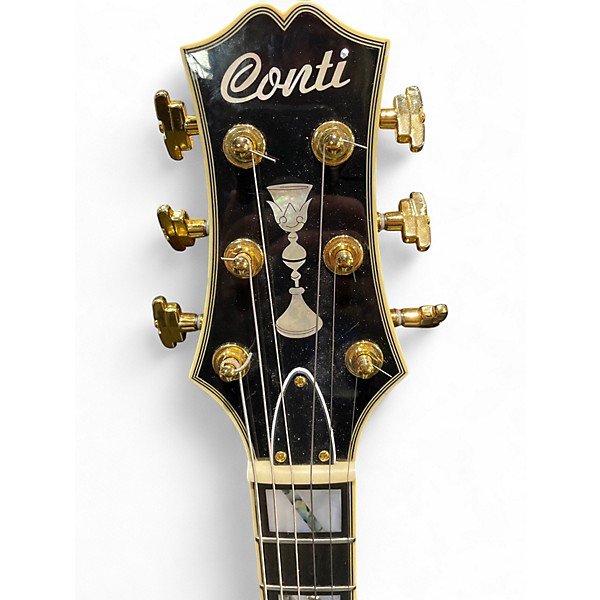 Used Conti HEIRLOOM Red Hollow Body Electric Guitar