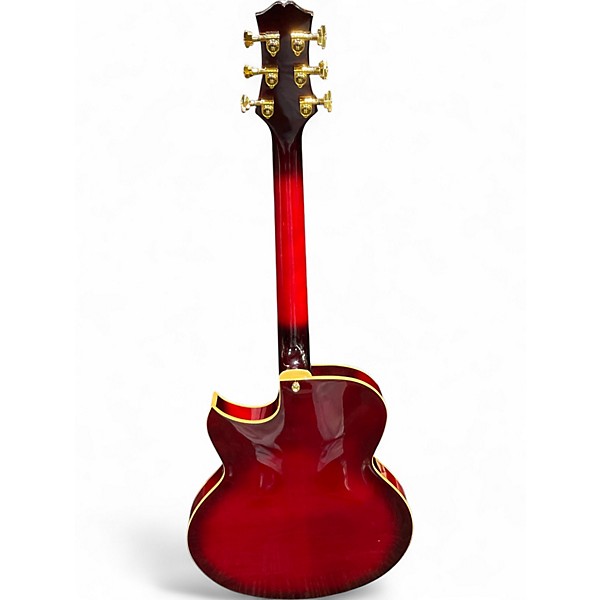 Used Conti HEIRLOOM Red Hollow Body Electric Guitar