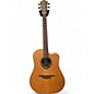 Used Lag Guitars TRAMONTANE HYVIBE THV-10DCE Natural Acoustic Guitar thumbnail