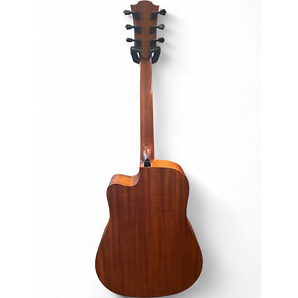 Used Lag Guitars TRAMONTANE HYVIBE THV-10DCE Natural Acoustic Guitar