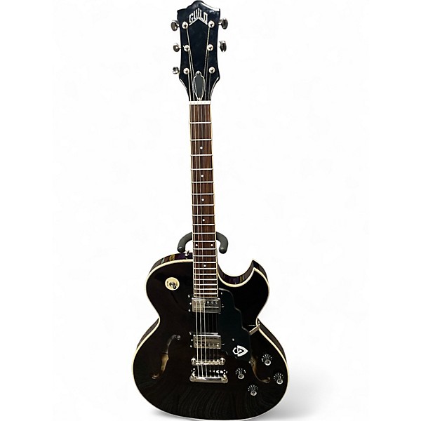 Used Guild Starfire Black Hollow Body Electric Guitar