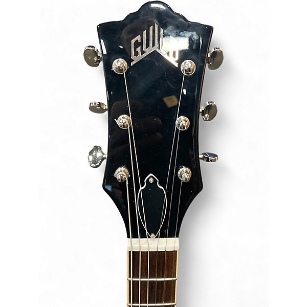 Used Guild Starfire Black Hollow Body Electric Guitar
