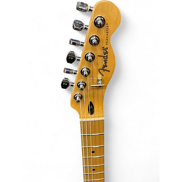 Used Fender Player Telecaster Metallic Aqua Marine Solid Body Electric Guitar