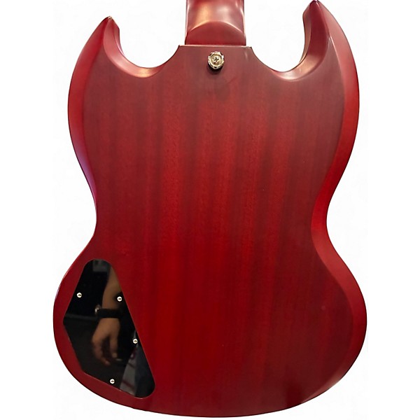Used Epiphone SG Satin Red Solid Body Electric Guitar