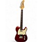 Used Hamer Slammer T Series Red Solid Body Electric Guitar thumbnail