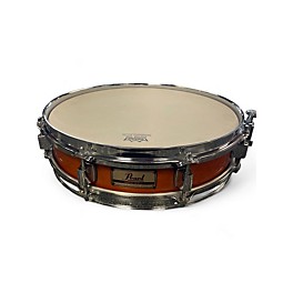Used Pearl 13X3 MAPLE SNARE Brown Drum