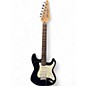 Used Starcaster by Fender Stratocaster Black Solid Body Electric Guitar thumbnail