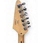 Used Starcaster by Fender Stratocaster Black Solid Body Electric Guitar