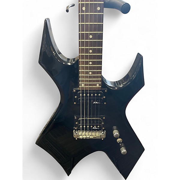 Used B.C. Rich Warlock Black Solid Body Electric Guitar