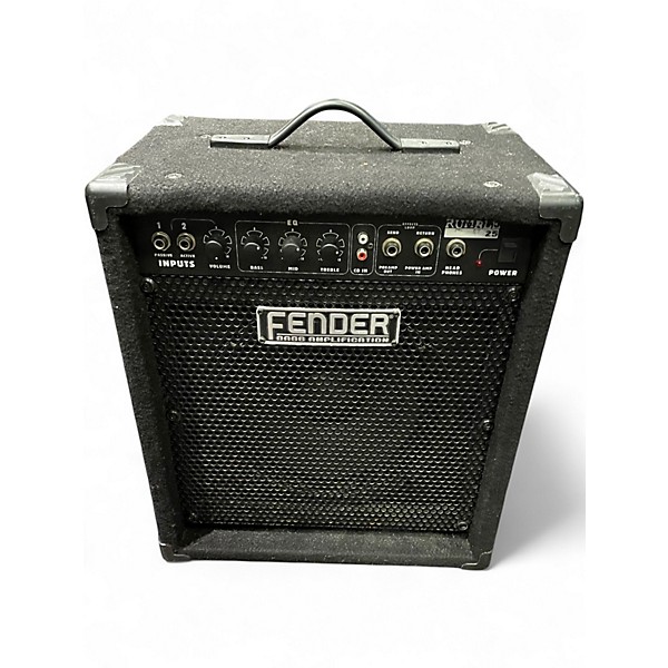 Used Fender Rumble 25 25W 1x8 Bass Combo Amp