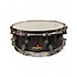 Used Pearl 14X5 DENNIS CHAMBERS SIGNATURE SERIES SNARE Gunmetal Gray Drum