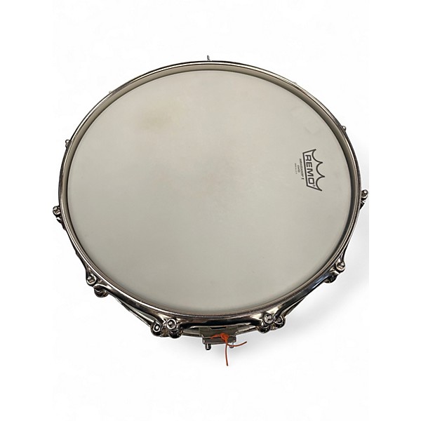 Used Pearl 14X5 DENNIS CHAMBERS SIGNATURE SERIES SNARE Gunmetal Gray Drum