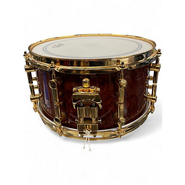 Used SONOR 13X7 Artist Amboina Burl Natural Drum