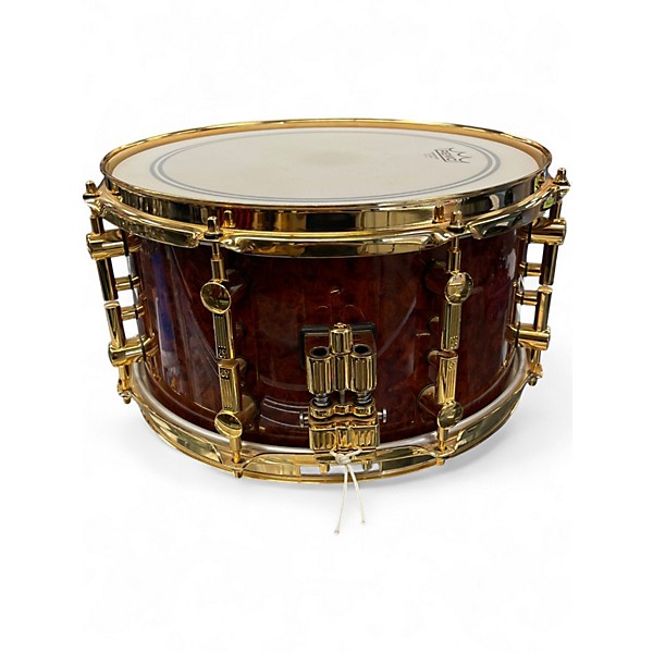 Used SONOR 13X7 Artist Amboina Burl Natural Drum