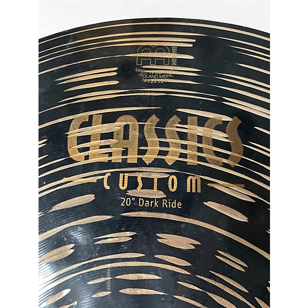 Used MEINL 20in Classics Custom Dark Ride Cymbal