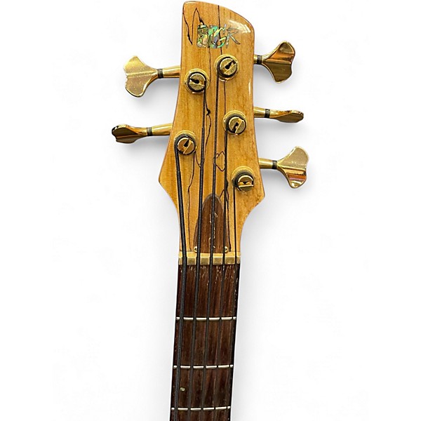 Used Ibanez SDGR SR 1005 ESM PRESTIGE Natural Electric Bass Guitar