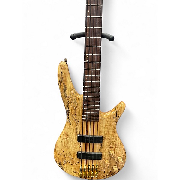 Used Ibanez SDGR SR 1005 ESM PRESTIGE Natural Electric Bass Guitar