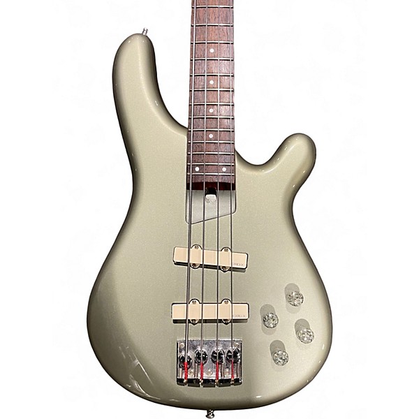 Used Fernandes Gravity 4 Pearl Green Electric Bass Guitar