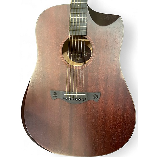 Used Tagima new england Brown Acoustic Electric Guitar