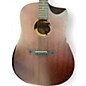 Used Tagima new england Brown Acoustic Electric Guitar