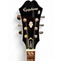 Used Epiphone Dove Pro White Acoustic Electric Guitar