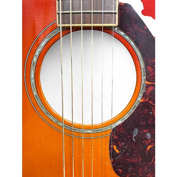 Used Yamaha FG735S Cherry Sunburst Acoustic Guitar