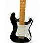 Vintage 1980s Squier Bullet black Solid Body Electric Guitar