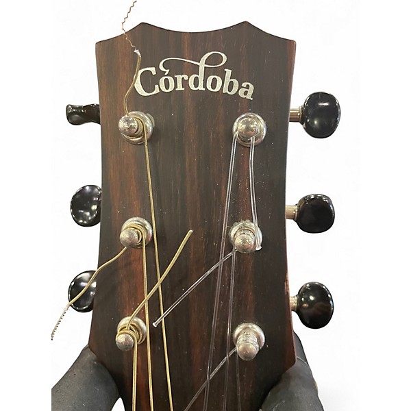 Used Cordoba MINI II EB-CE Natural Acoustic Electric Guitar