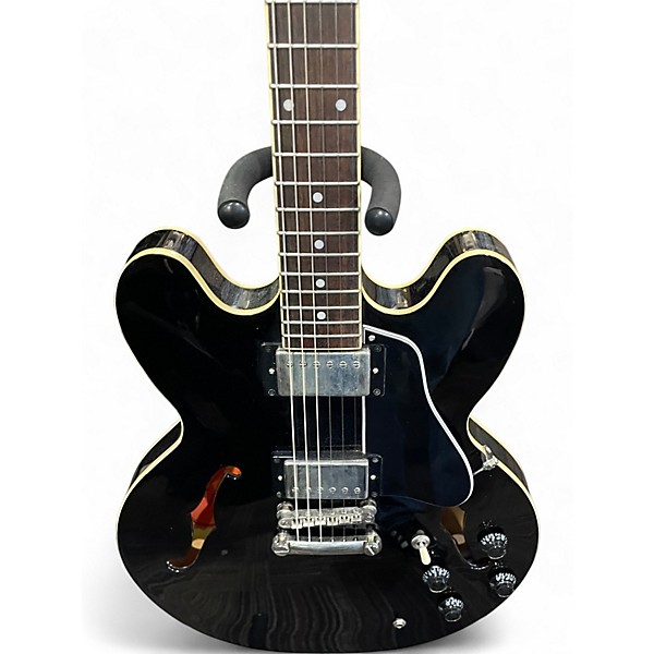 Used Epiphone ES335 Black Hollow Body Electric Guitar