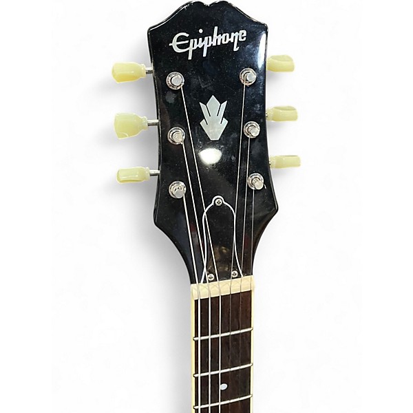 Used Epiphone ES335 Black Hollow Body Electric Guitar