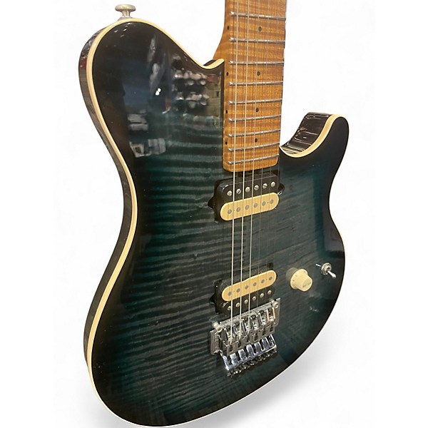 Used Ernie Ball Music Man Axis TIGER GRAY Solid Body Electric Guitar