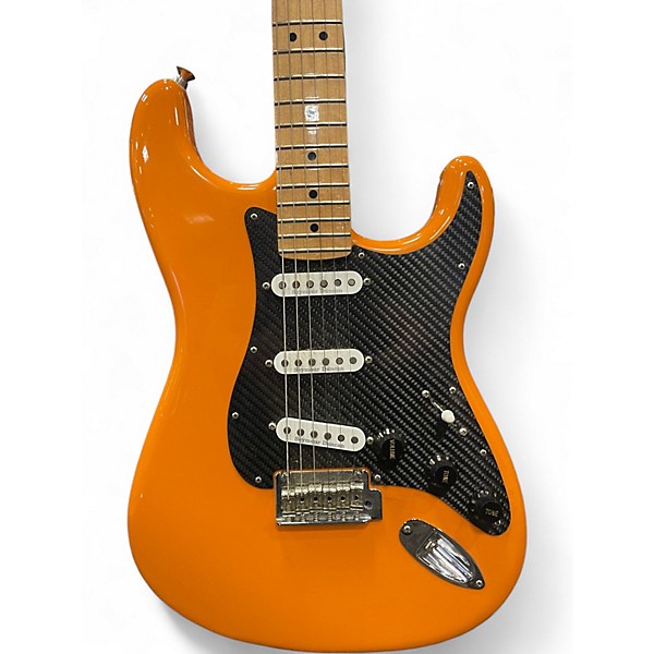 Used Fender Player Stratocaster Capri Orange Solid Body Electric Guitar