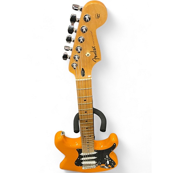 Used Fender Player Stratocaster Capri Orange Solid Body Electric Guitar