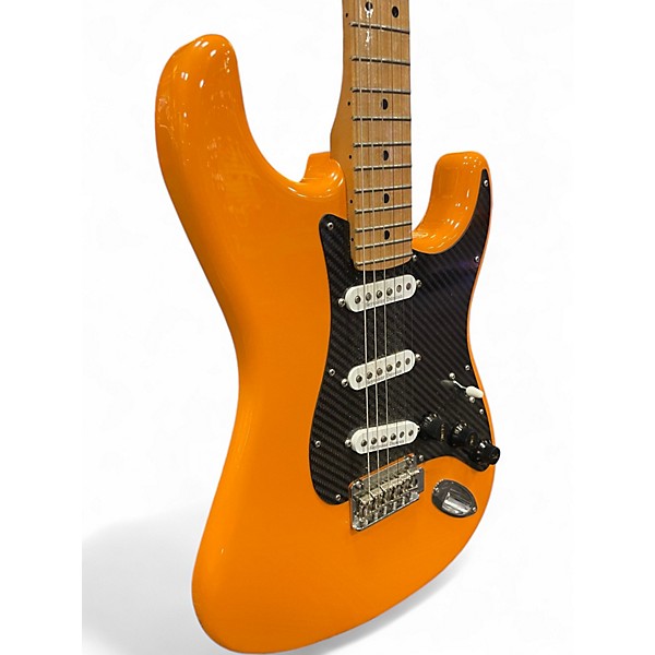 Used Fender Player Stratocaster Capri Orange Solid Body Electric Guitar