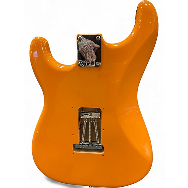 Used Fender Player Stratocaster Capri Orange Solid Body Electric Guitar