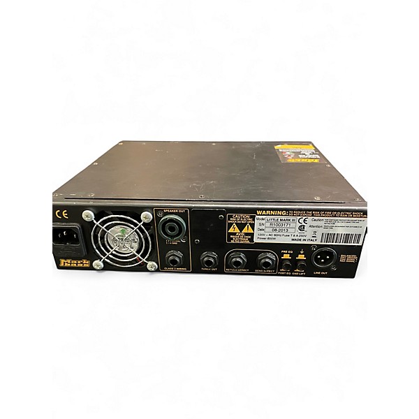 Used Markbass Little Mark III 500W Bass Amp Head