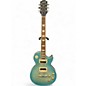 Used Epiphone Les Paul Traditional Pro IV Blue Burst Solid Body Electric Guitar thumbnail