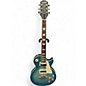 Used Epiphone Les Paul Traditional Pro IV Ocean Blue Solid Body Electric Guitar thumbnail