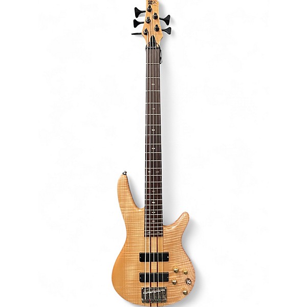 Used Ibanez SR905 NATURAL Electric Bass Guitar